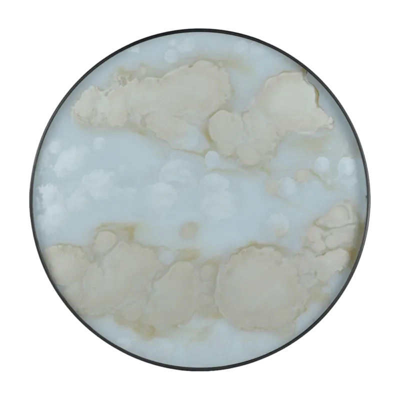 Plateau en verre organique Mist Gold S - Ethnicraft Accessories - The Cool Republic