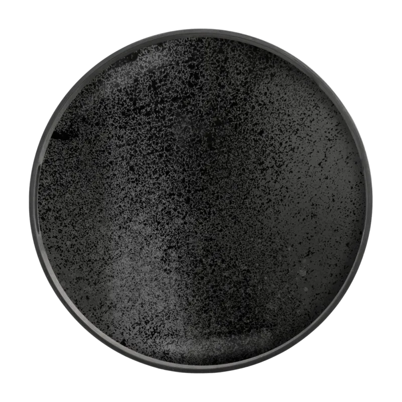 Plateau miroir noir charbon S - Ethnicraft Accessories - The Cool Republic