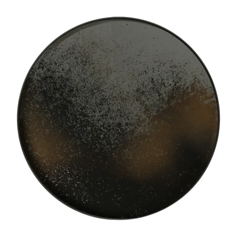 Plateau rond miroir en bronze XL - Ethnicraft Accessories - The Cool Republic