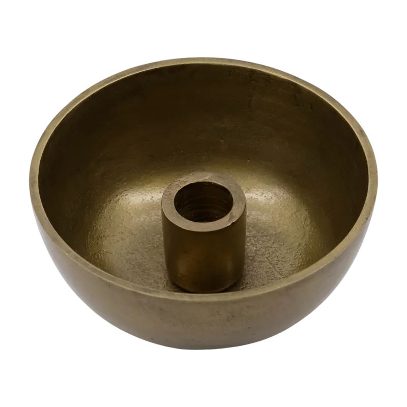 Porte-Bougie Hdcrown Laiton Antique - House Doctor - The Cool Republic