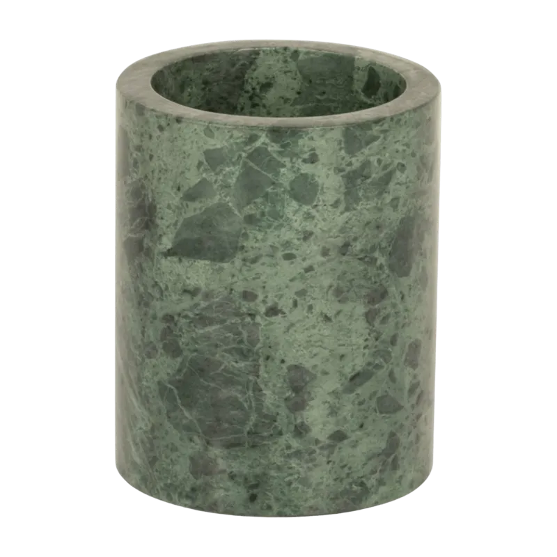 Porte brosse à dents marbre vert - Stoned - The Cool Republic