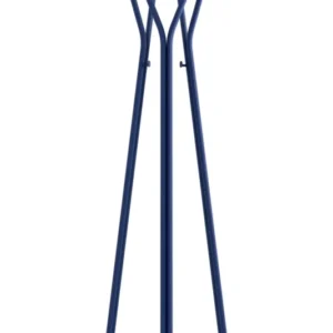 Porte-manteau en acier bleu 56x169cm Charles - Metallbude - The Cool Republic
