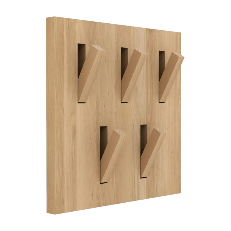 Porte-manteau en bois de chêne - Ethnicraft Accessories - The Cool Republic