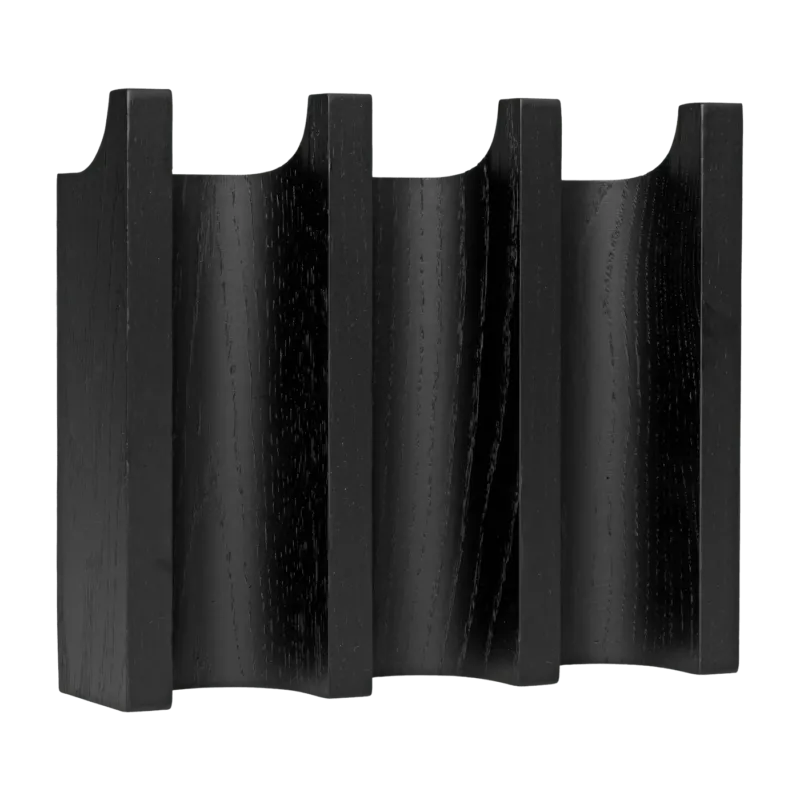 Porte-manteaux en chêne noir - Kristina Dam Studio - The Cool Republic