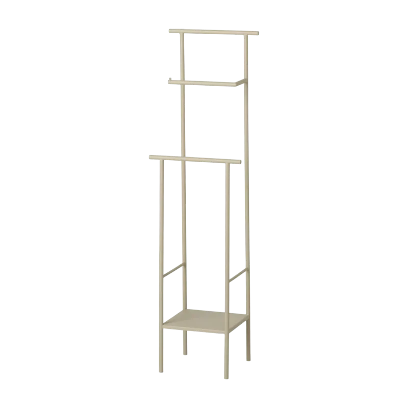 Porte-papier toilette en métal beige Dora - Ferm Living - The Cool Republic