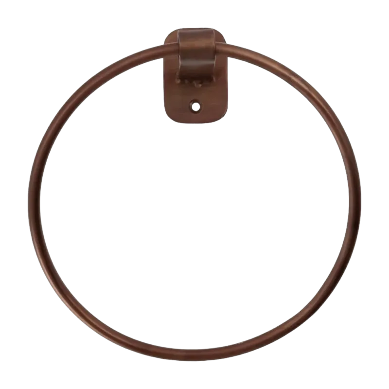 Porte-serviettes rond en laiton bruni Pati - House Doctor - The Cool Republic