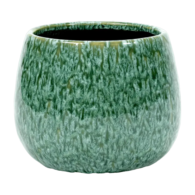 Pot de fleurs en faïence vert 15 cm Seagrass - Serax - The Cool Republic