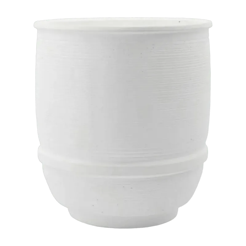 Pot en ciment blanc Ground - House Doctor - The Cool Republic
