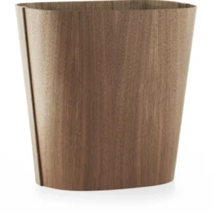 Poubelle en noyer D26 cm Walnut - Normann Copenhagen - The Cool Republic