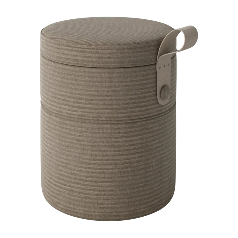 Pouf avec rangement beige Grab - Bolia - The Cool Republic