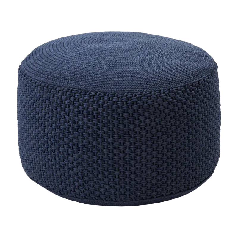 Pouf bleu Berenice - Meme Design - The Cool Republic