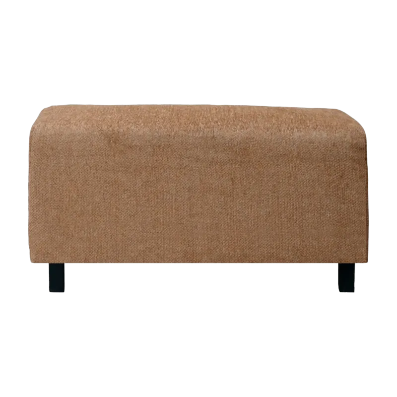Pouf en coton camel Camphor - House Doctor - The Cool Republic