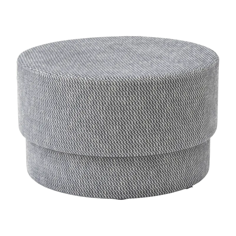 Pouf en tissu bleu marine Silo medium Navy bleu/Albagia 288 Albagia 288 - Normann Copenhagen - The Cool Republic
