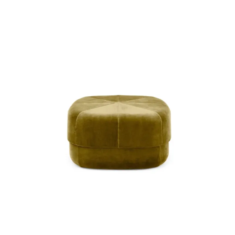 Pouf en velour moss 65 cm Circus - Normann Copenhagen - The Cool Republic