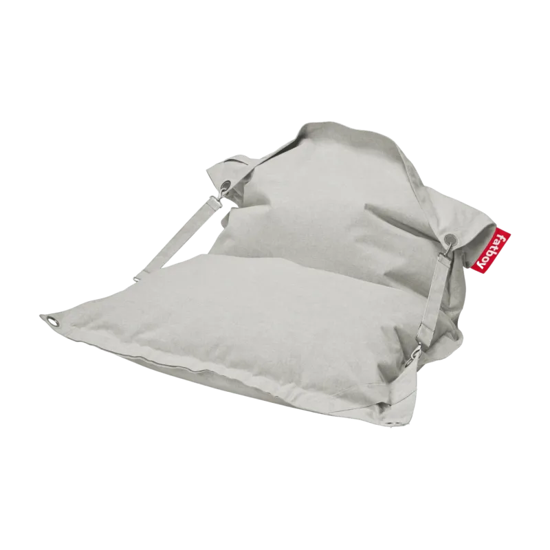 Pouf extérieur gris en tissu Buggle-Up outdoor - Fatboy - The Cool Republic
