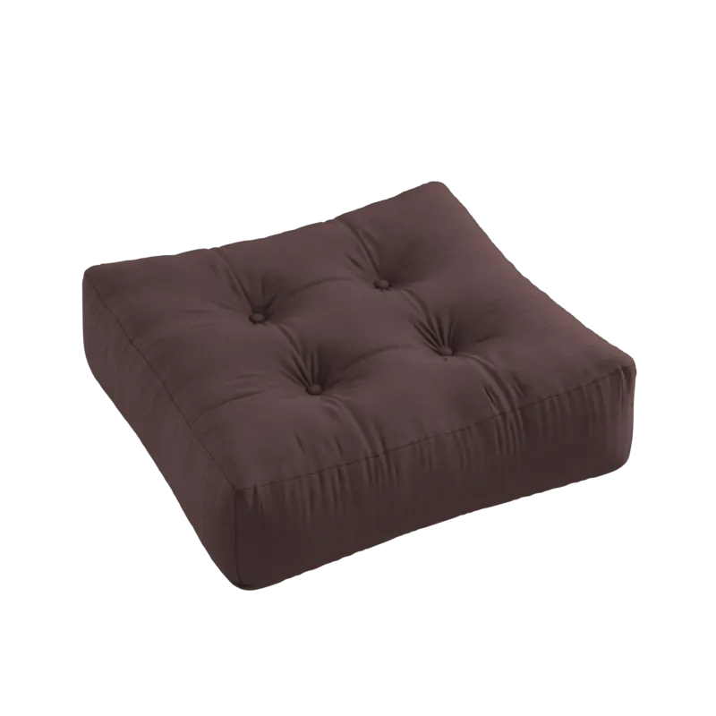 Pouf marron 70x22cm More - Karup Design - The Cool Republic
