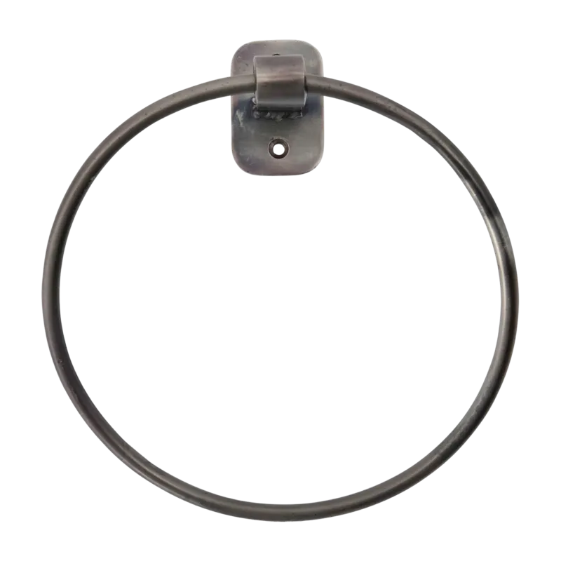 Porte-serviettes rond en laiton noir antique Pati - House Doctor