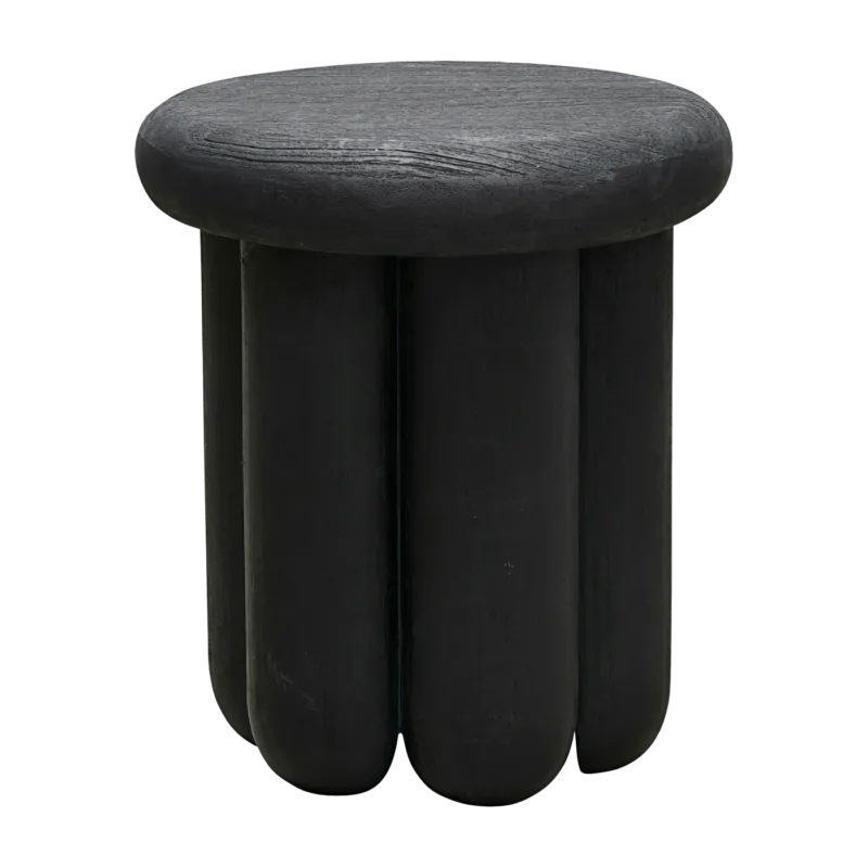 Table d'appoint en bois de manguier noire Phant - House Doctor
