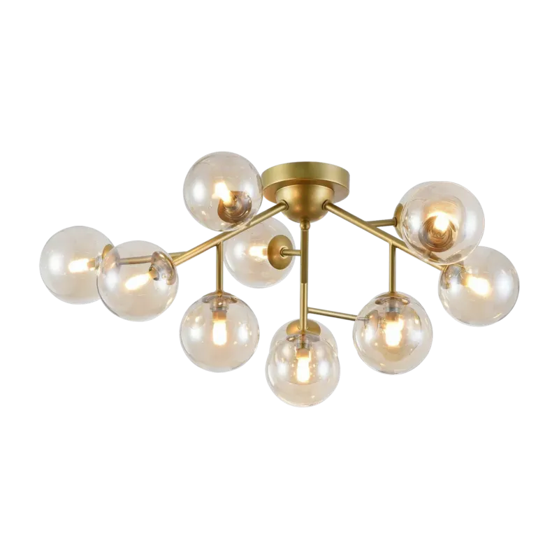 Plafonnier en métal doré 60 cm Dallas - Maytoni