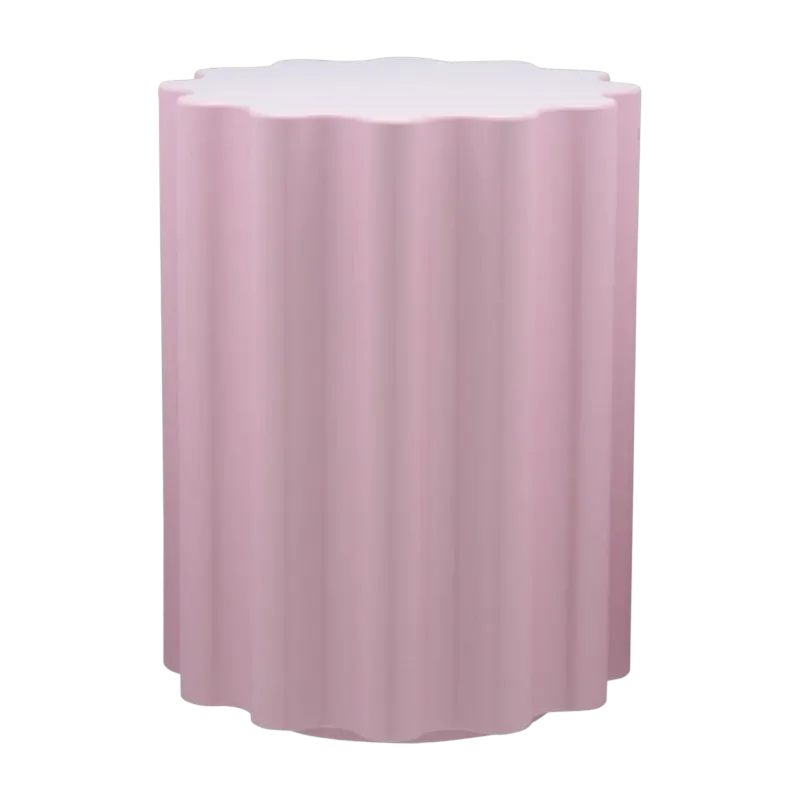 Table d'appoint rose Colonna - Kartell