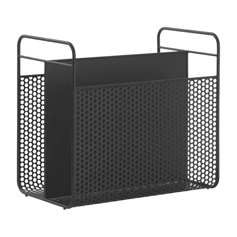 Porte-revues en acier noir 40 x 23,5 x 36,5 cm Analog - Normann Copenhagen
