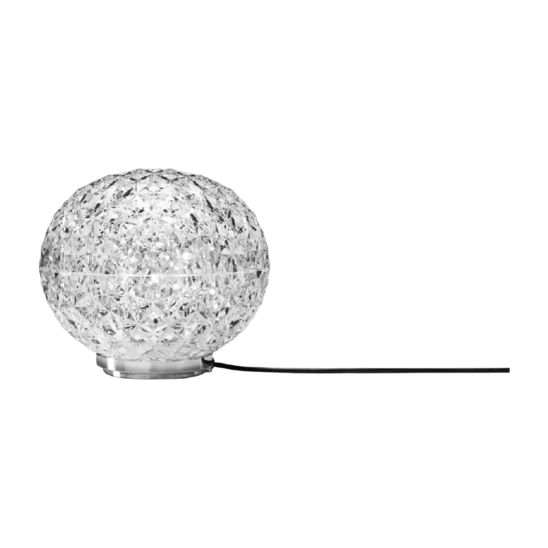 Lampe de table avec fil transparente Mini planet - Kartell