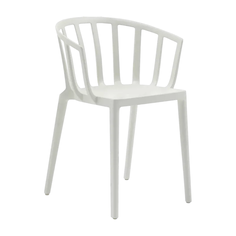 Chaise blanche mat Venice - Kartell
