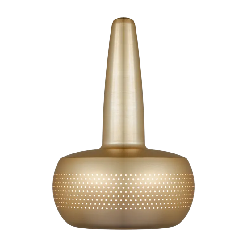 Abat-jour en laiton brossé 22 cm Clava - UMAGE