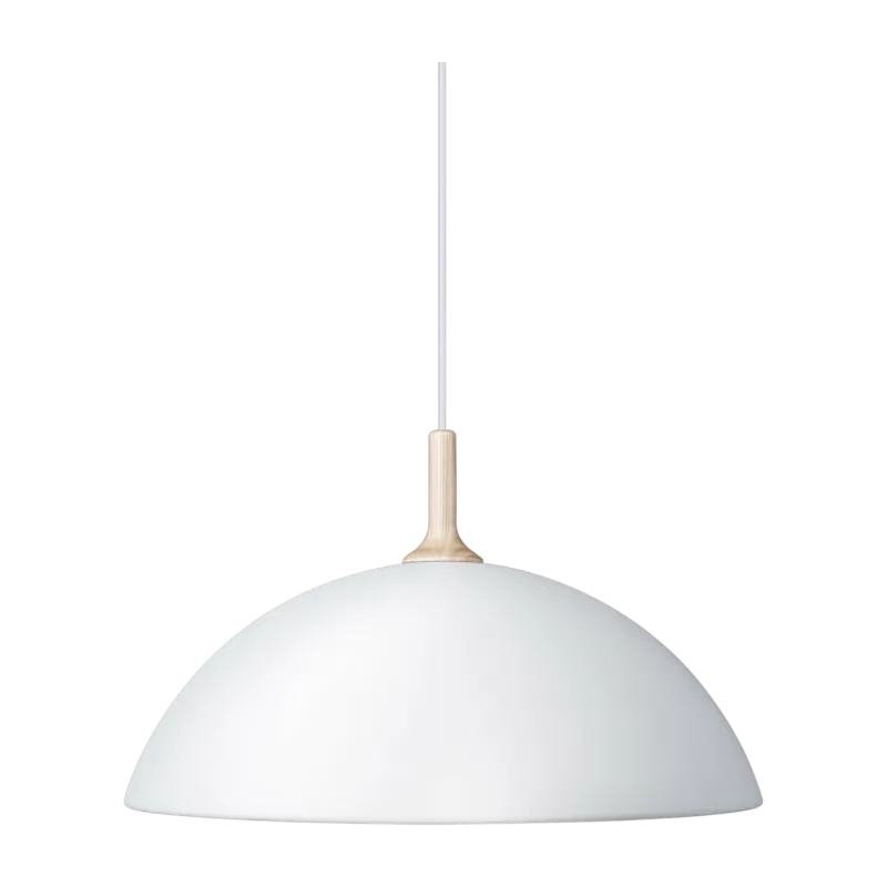 Suspension blanche Bowl - Herstal