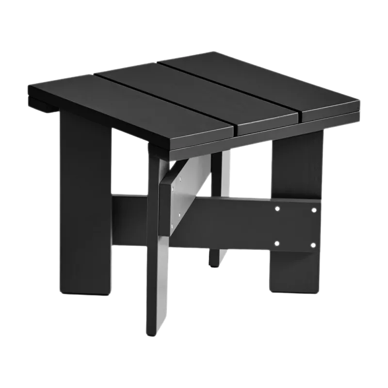 Table basse d'extérieur en pin noire Crate - Hay