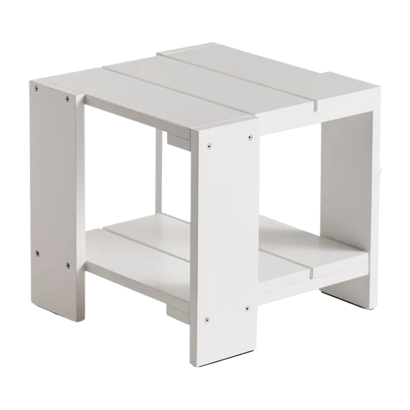 Table d'appoint d'extérieur en pin blanche Crate - Hay