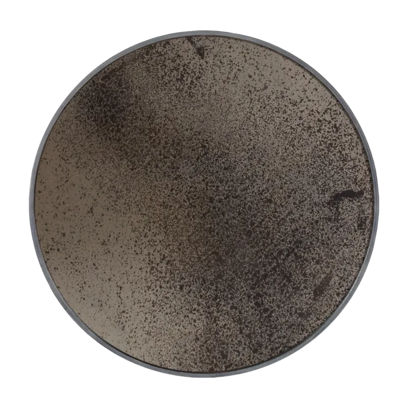 Miroir rond en verre vieilli bronze 121 cm Aged - Ethnicraft Accessories