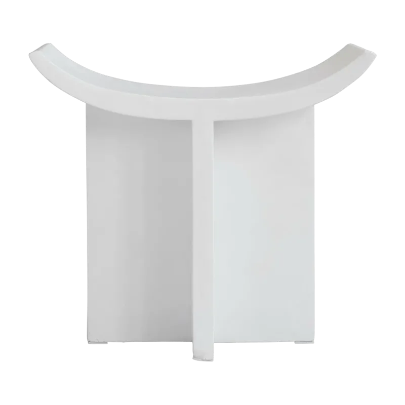 Tabouret en béton blanc 60 x 25 cm Brutus - 101 Copenhagen