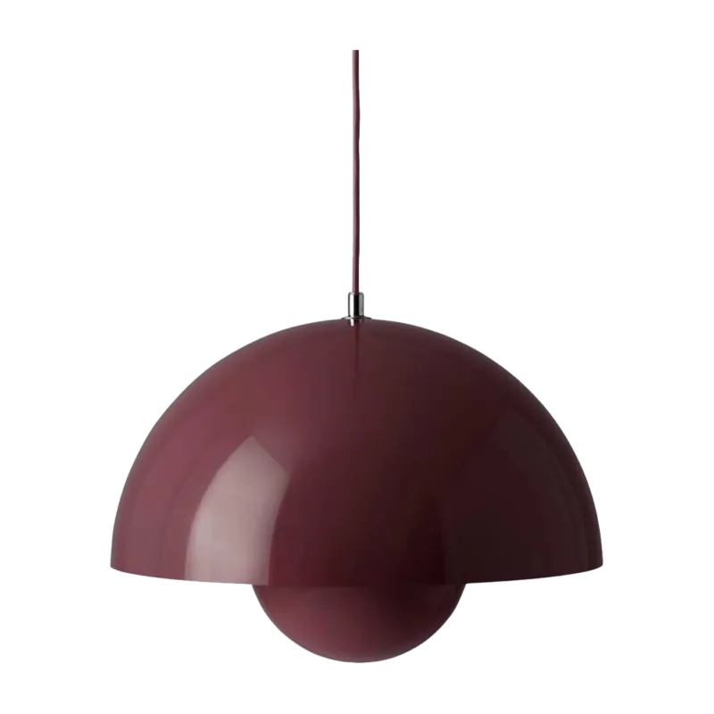 Suspension dark plum Flowerpot VP7 - &tradition