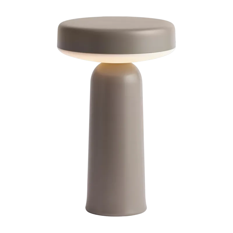 Lampe portable plastique taupe 21 x 13 cm Ease - Muuto