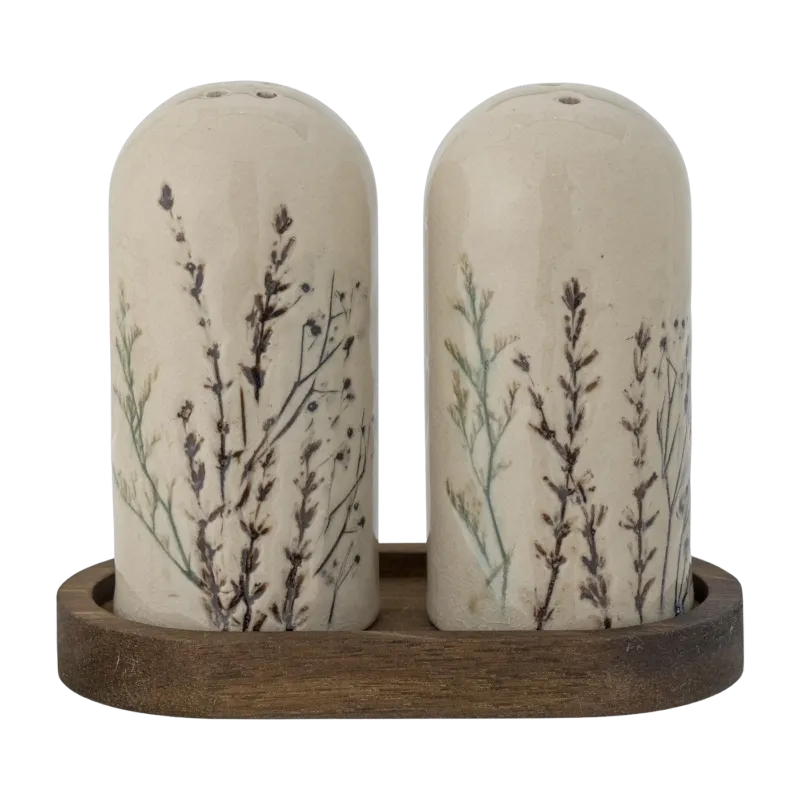 Salière et poivrière en grès Bea - Bloomingville