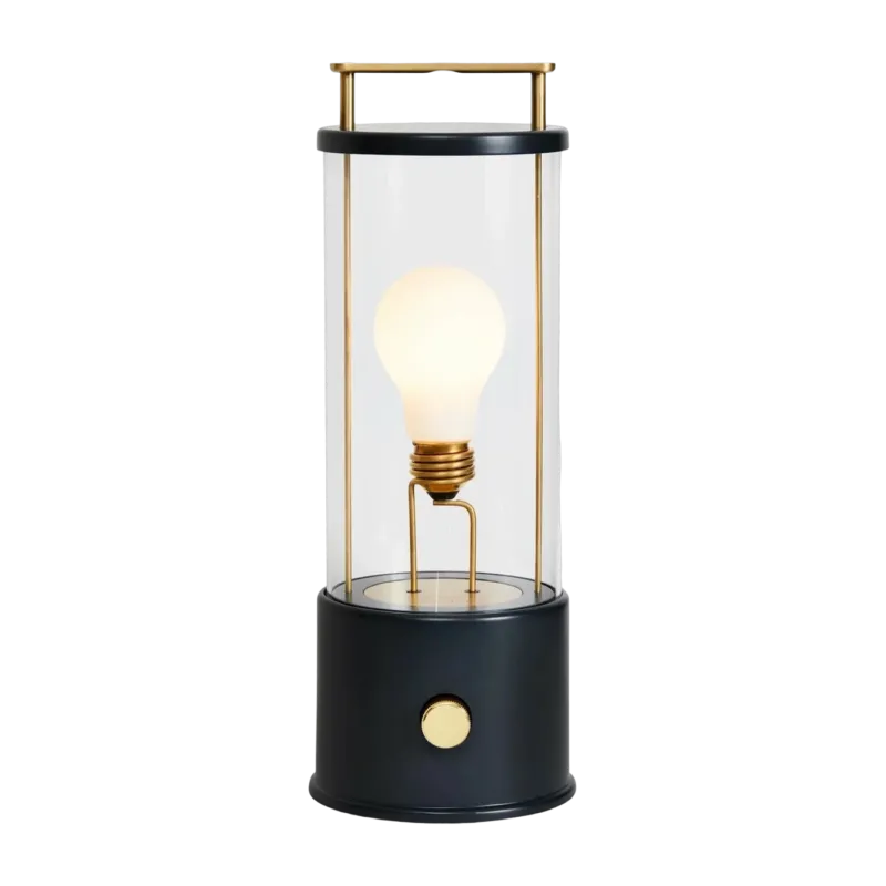 Lampe sans fil en aluminium noir Camail 13,5 x 12,5 cm The Muse x Farrow & Ball - Tala