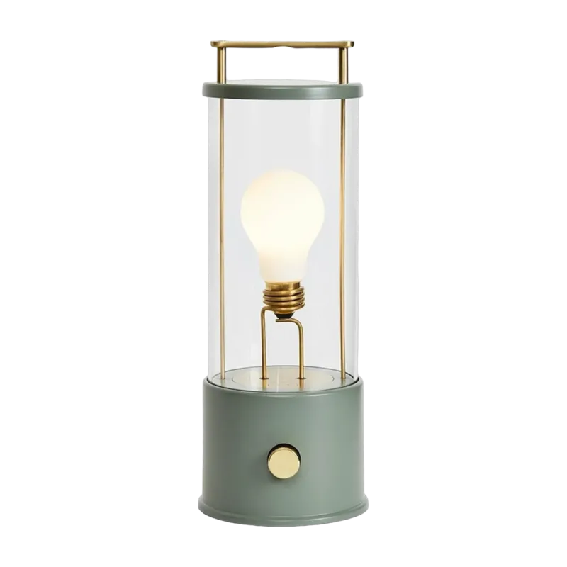 Lampe sans fil en aluminium vert Jardin d'Eden 13,5 x 12,5 cm The Muse x Farrow & Ball - Tala
