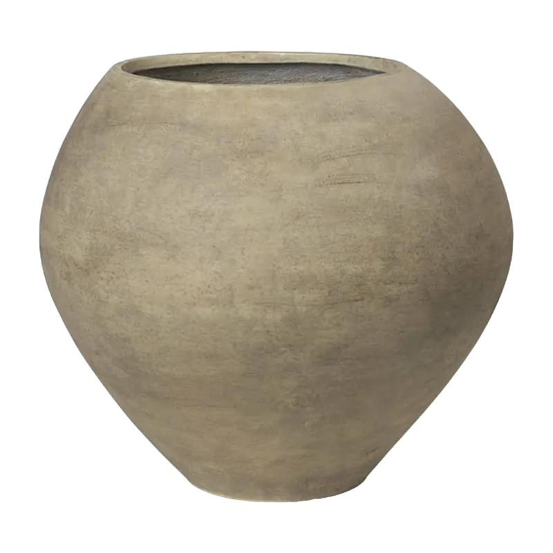 Cache-pot beige 51 x 64 cm Dodu - Ferm Living