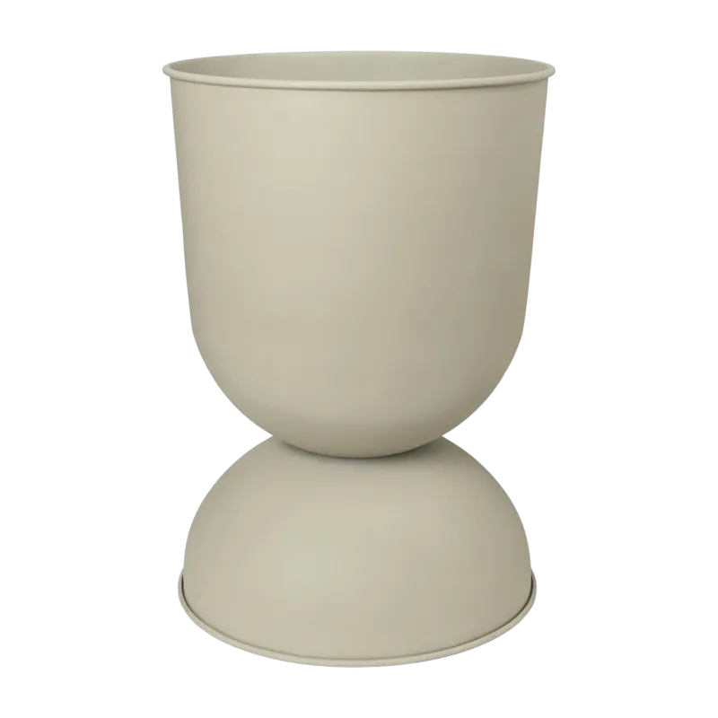 Cache-pot beige Hourglass S - Ferm Living