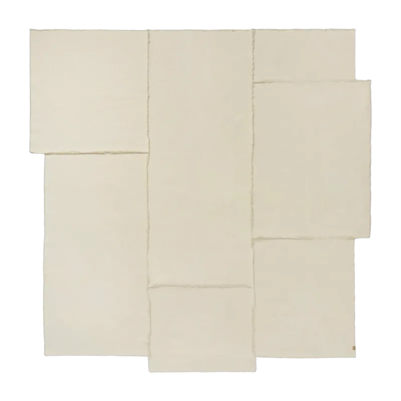 Couvre-lit en coton beige 272x264 cm Offset - Ferm Living