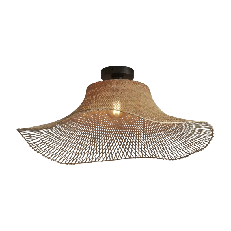 Plafonnier en bambou naturel 65x20 cm Ibiza - Good & Mojo
