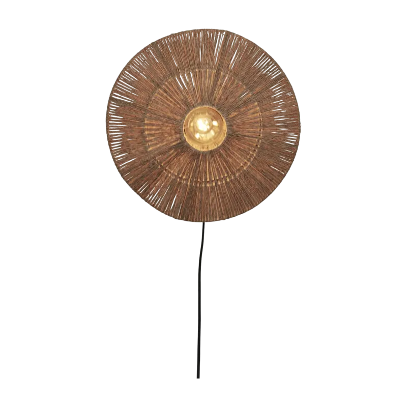 Applique ronde en bambou naturel 40x12 cm Iguazu - Good & Mojo