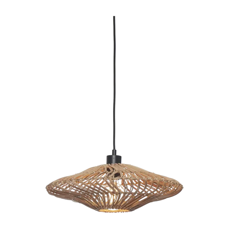 Suspension plate en rotin naturel 40x12 cm Zanzibar - Good & Mojo