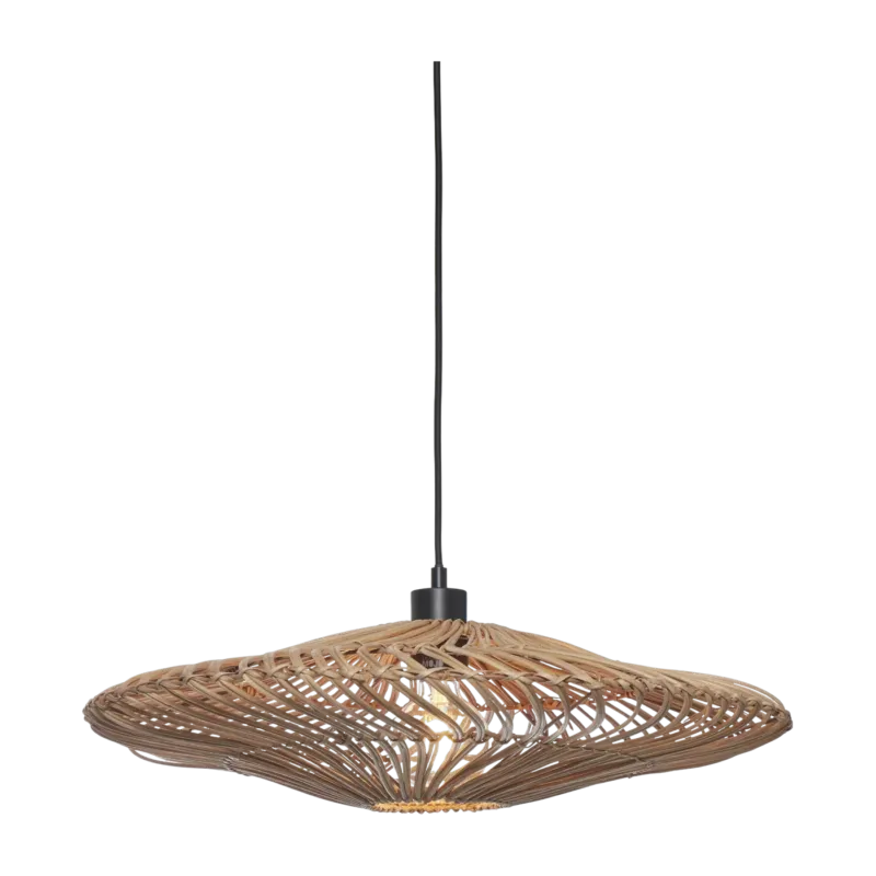 Suspension plate en rotin naturel 55x14 cm Zanzibar - Good & Mojo