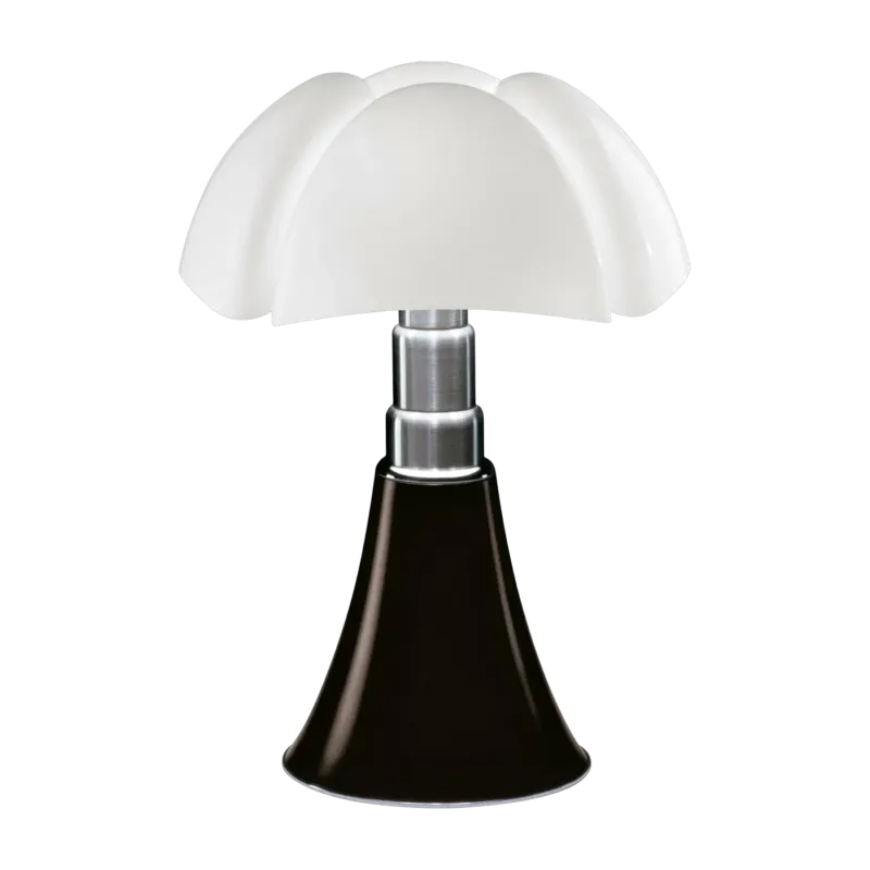 Lampe dimmable en acier inox brun foncé 40 x 62 cm Pipistrello Med - Martinelli Luce