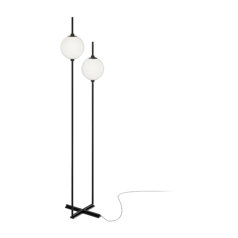 Lampadaire en métal noir 150 cm Sixth sense - Maytoni