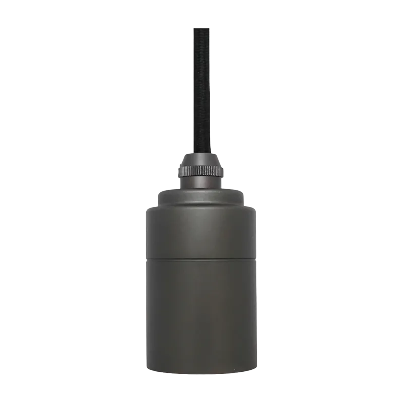 Suspension en aluminium noir mat 300 cm - Tala