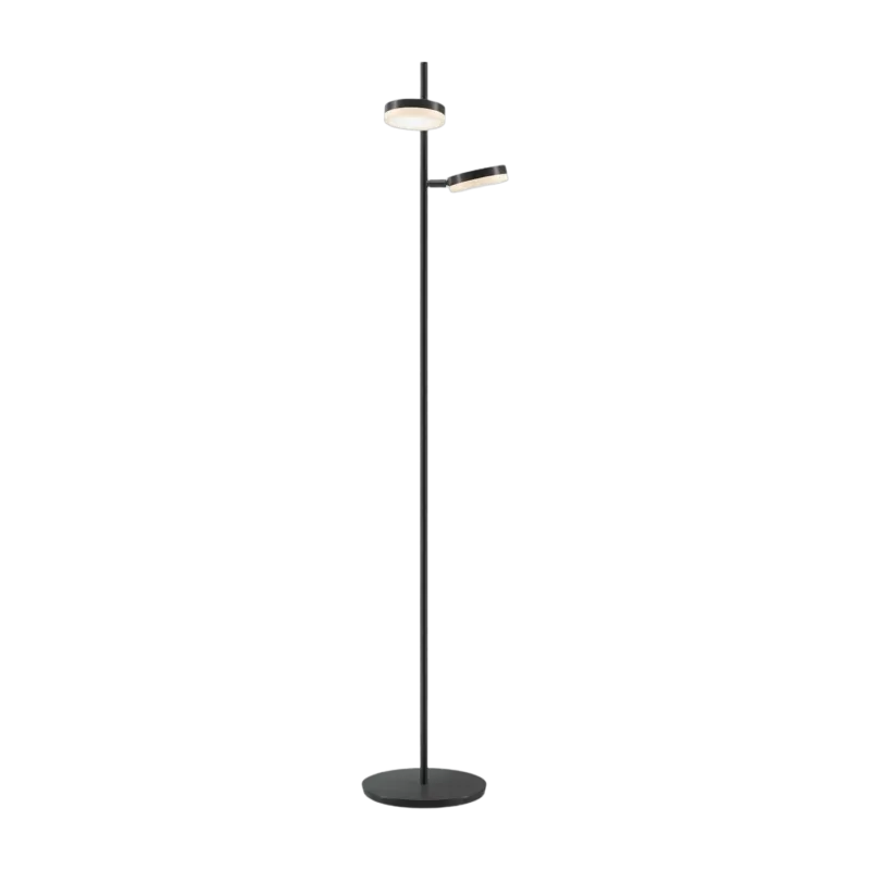 Lampadaire en métal noir 145 cm Fad - Maytoni