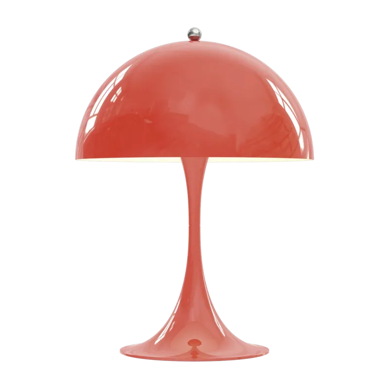 Lampe de table en acrylique corail 60 cm Panthella 250 - Louis Poulsen